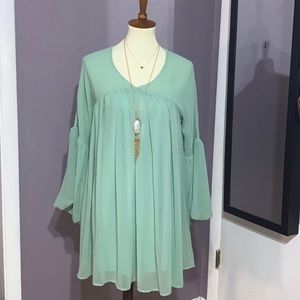 NWOT Lulu’s Gentle Breeze Babydoll Dress